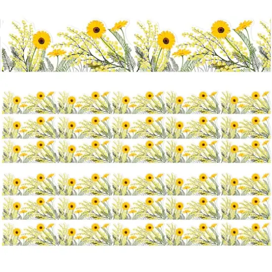 Eureka The Hive Floral Extra Wide Deco Trim&reg; Set {1}