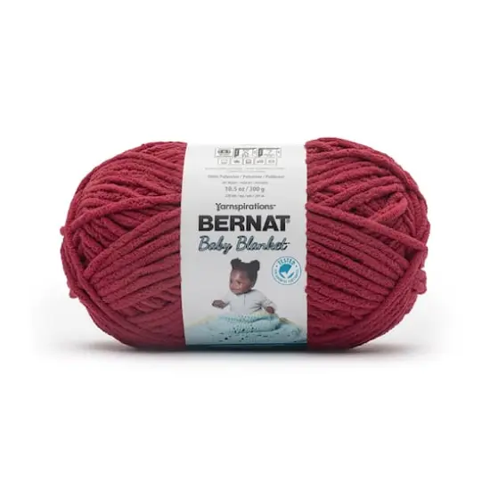 4 Pack Bernat&reg; Baby Blanket&trade; YarnRace Car Red {1}