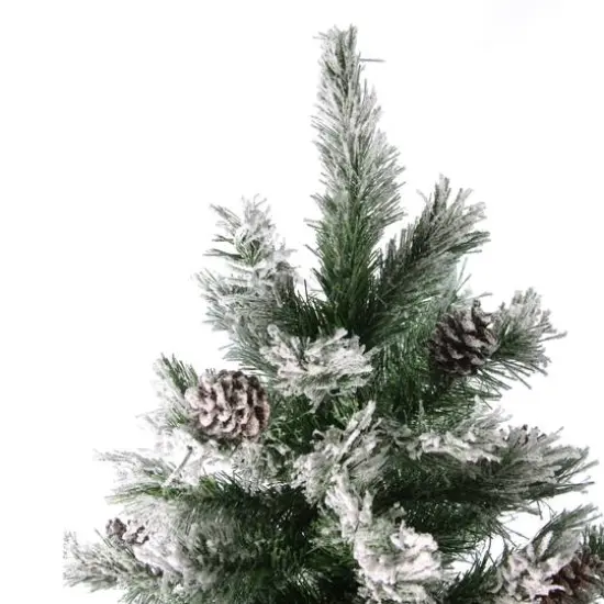 7ft. Unlit Angel Pine Artificial Christmas Tree {3}