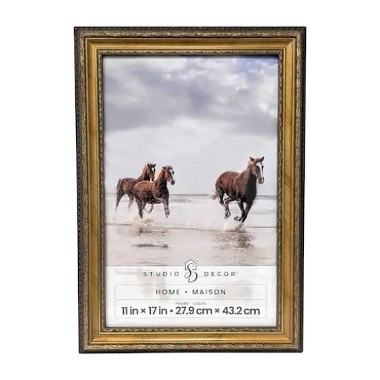 Home Gold Pompeii Wood Wall Frame by Studio D&eacute;cor&reg; {1}