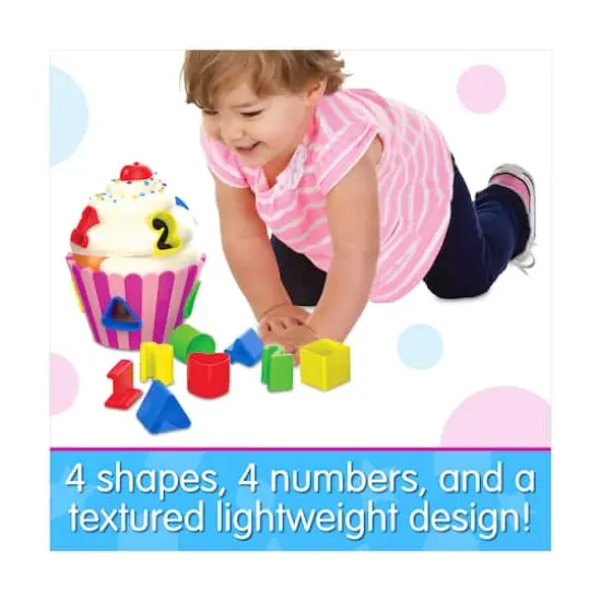 Early Learning - Cupcake Shape Sorter {7}