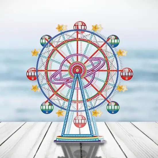 Sparkly Selections Space Theme Ferris Wheel 3D Decoration Diamond Painting {1}