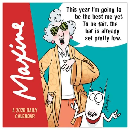 2026 Maxine Daily Desktop Calendar {5}