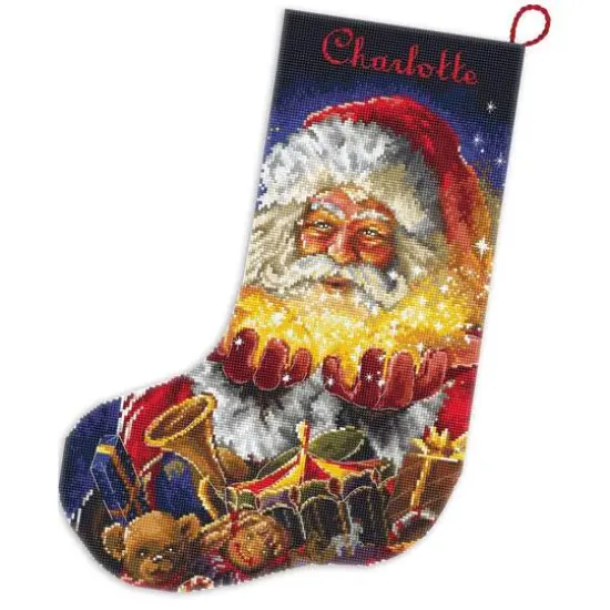 Letistitch Christmas Miracle Stocking Counted Cross Stitch Kit {1}