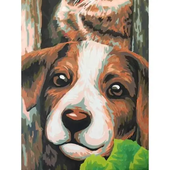 Crafting Spark Two Friends Painting by Numbers Kit {3}