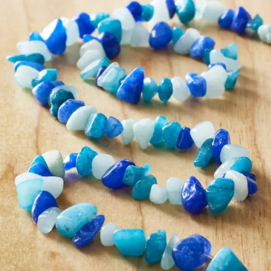 Aqua Mix Chip Beads by Bead Landing&trade; {3}