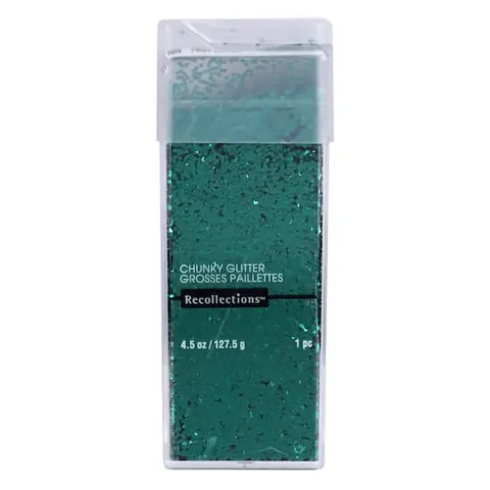 Chunky Glitter by Recollections&trade;, 4.5oz. Pine {1}