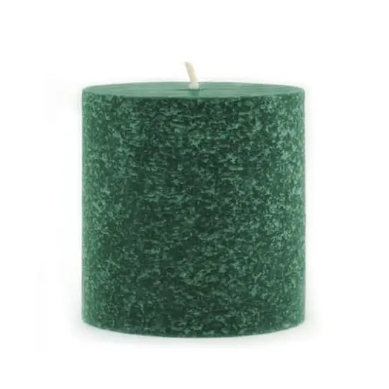 Root Candles 3" x 3" Unscented Timberline&trade; Pillar Candle Dark Green {1}