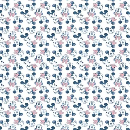 Disney&reg; Mickey & Minnie Starry Night Nursery Cotton Fabric {1}
