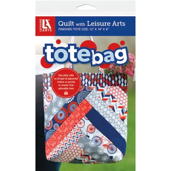 Leisure Arts&reg; Tote Bag Quilt Pattern {1}