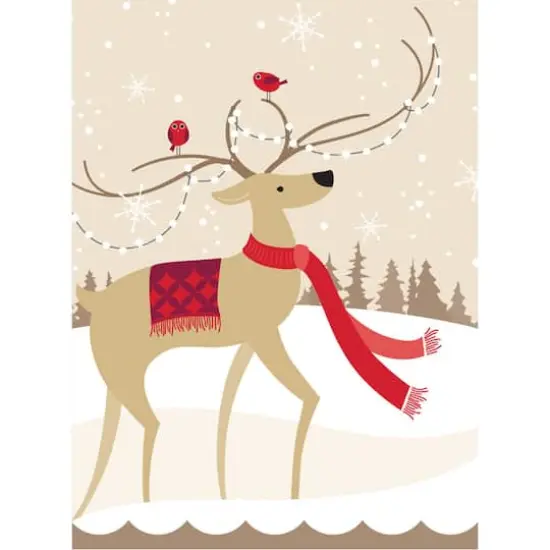 JAM Paper 6.25" x 4.625" Decadent Assortment Christmas Cards Set, 25ct. {5}