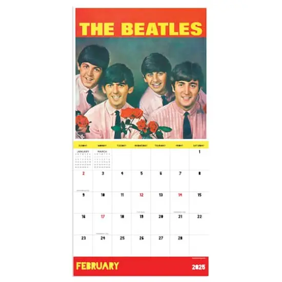 TF Publishing 2025 The Beatles Mini Calendar {5}