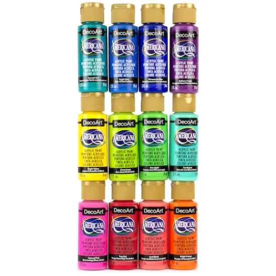 DecoArt&reg; Americana&reg; Premium Acrylic Paint Value Pack {4}