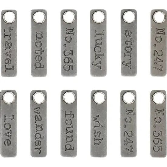Idea-Ology Metal Story Sticks .25"X1" 12/Pkg-  {3}