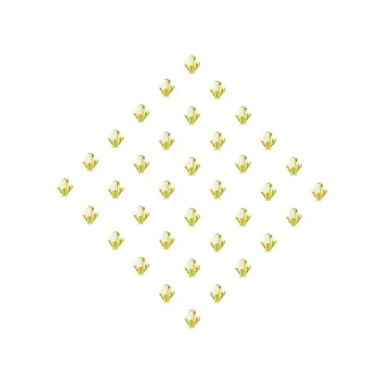 John Bead PRECIOSA 6mm Czech Crystal Bicone Beads, 36ct. Jonquil AB {3}