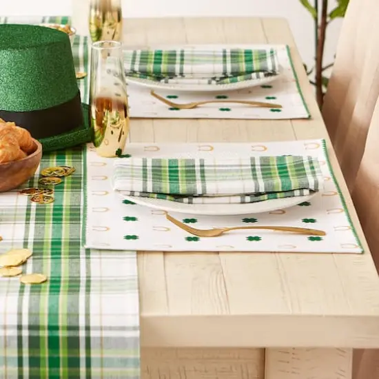 DII&reg; Clover Horseshoe Printed Placemats, 4ct. {7}