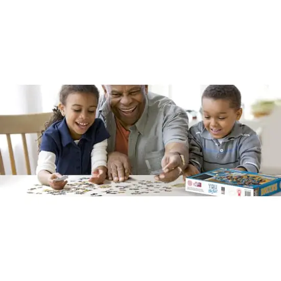 College Football Purebred Fans A Real Nailbiter 500 Piece Puzzle UCLA Bruins {4}