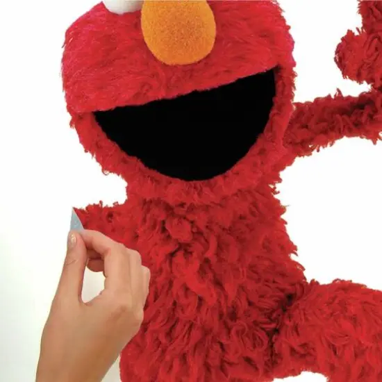 RoomMates Sesame Street Elmo Peel & Stick Giant Wall Decal {4}