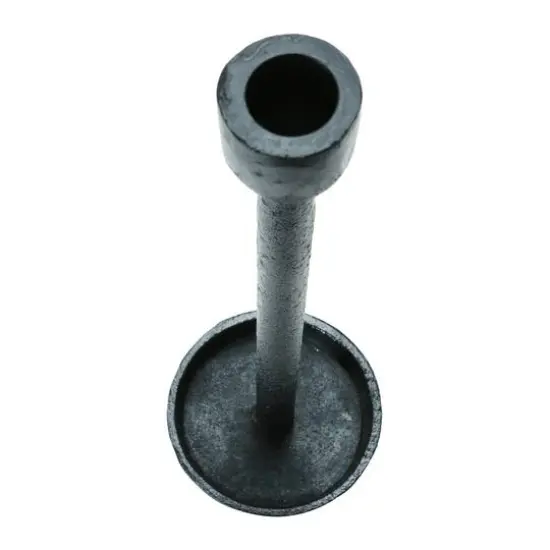 Hello Honey&reg; 12'' Black Cast Iron Taper Candle Holder {4}