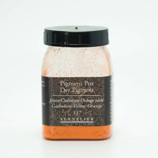 Sennelier Dry Pigment 537 Cadmium Yellow Orange {1}