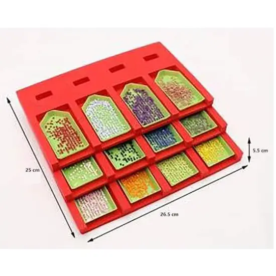 Sparkly Selections Diamond Painting Foam Tray Organizer {3}