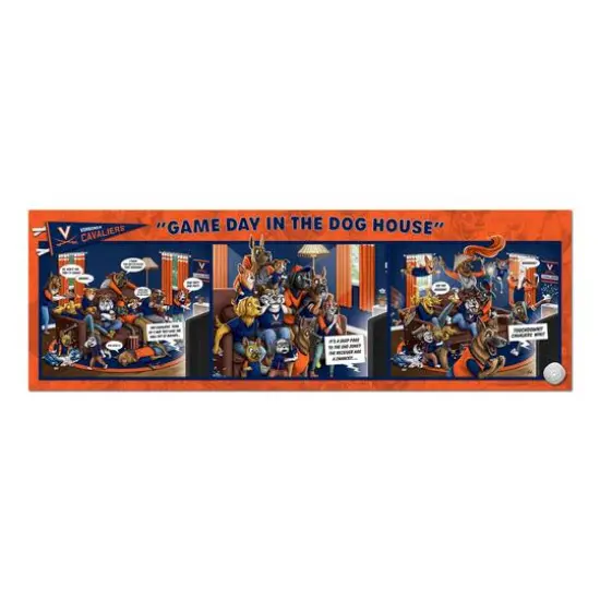 College Game Day in the Dog House 1,000 Piece Puzzle Virginia Cavaliers {5}
