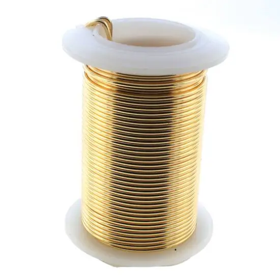 The Beadsmith&reg; Wire&trade; Elements 16 Gauge Tarnish-Resistant Wire Gold {4}
