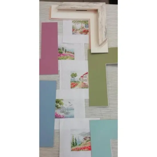 Alisa Poppies At The Sea Cross Stitch Kit {3}