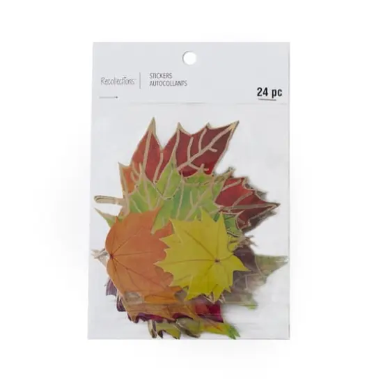 Fall Leaf Die Cut Stickers by Recollections&trade; {1}