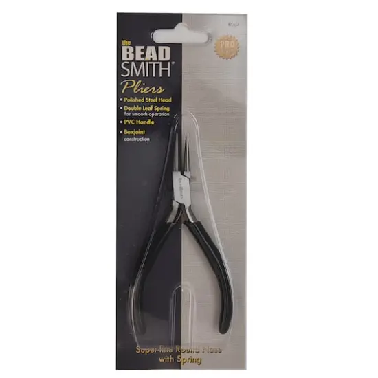 The Beadsmith&reg; 4.5" Super-Fine Round Nose Pliers {3}