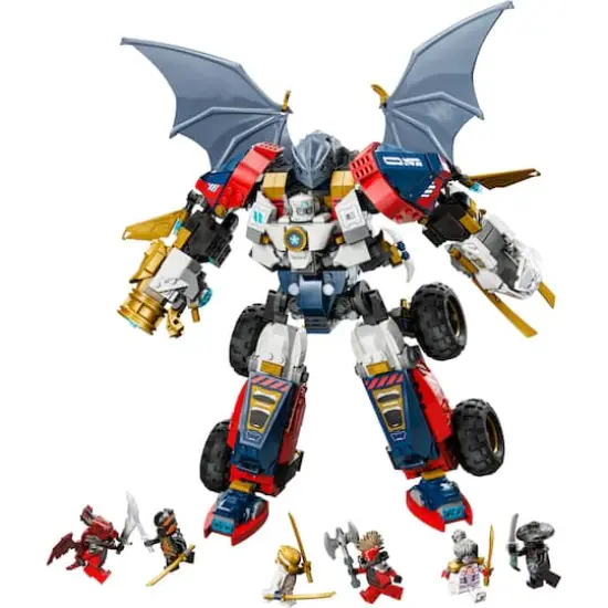 LEGO&reg; NINJAGO&reg; Zane&rsquo;s Ultra Combiner Mech Toy 4-in-1 Building Set 71834 {3}