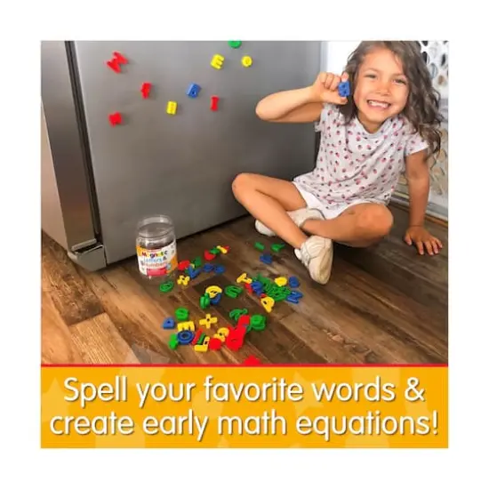 Early Learning - Magnetic Letters & Numbers {7}