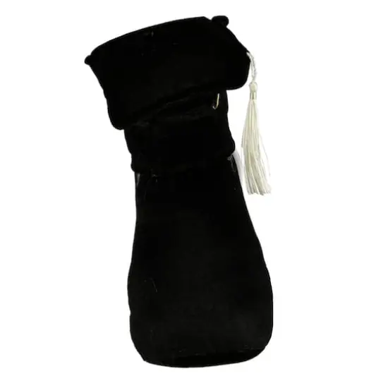 10.5" Graduation Day Boy Gnome in Black Cap & Gown {6}