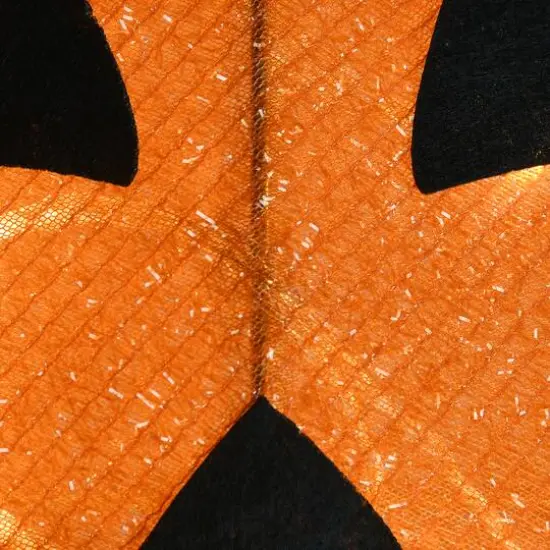 16" Orange LED Happy Jack-O-Lantern Halloween Decor {4}