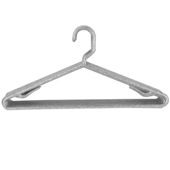 Simplify Silver Granite Look Design Hangers, 10ct. {6}
