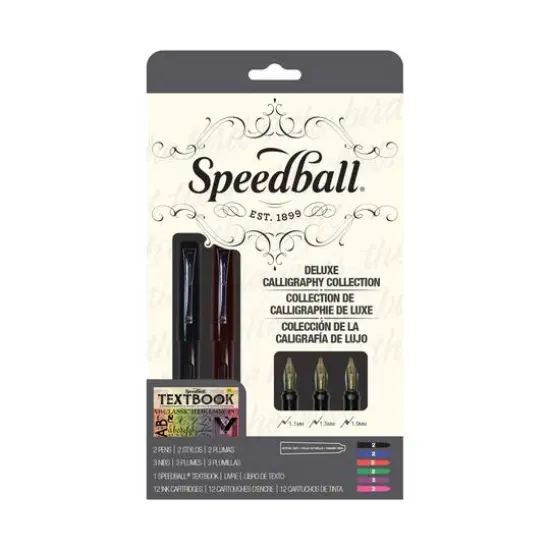 Speedball&reg; Deluxe Calligraphy Collection Pen Set {1}