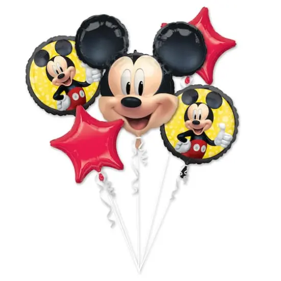 Mickey Mouse Forever 5-Piece Foil Balloon Bouquet {1}