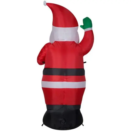 6.5ft. Airblown&reg; Inflatable Christmas Waving Santa {5}