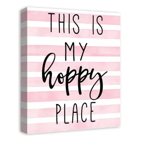 This is My Hoppy Place Canvas Art {3}