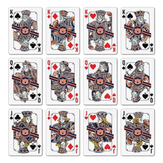 NCAA Classic Series Playing Cards Auburn Tigers {4}