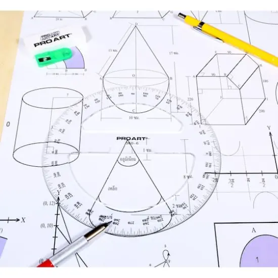 Pro Art&reg; 6" 360 Degree Protractor {6}