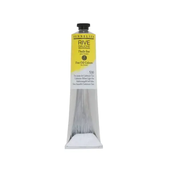 Sennelier Rive Gauche Oil Paint, 200mL 539 Cadmium Yellow Light Hue {1}