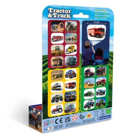 Brainstorm Toys Tractor & Truck Torch & Projector {3}