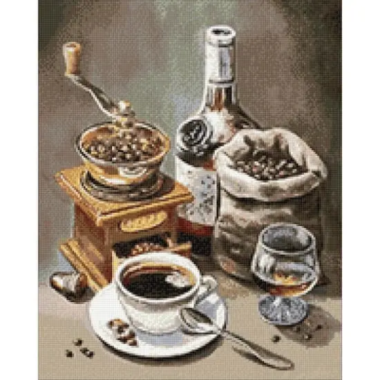 Crafting Spark Coffee Time Diamond Painting Kit {1}
