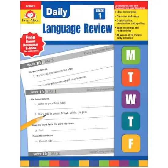 Evan Moor&reg; Daily Language Review, Grade 1 {1}