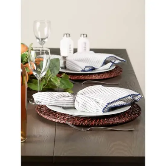 Chef Micro Stripe Embellished Napkin, 4ct. {6}
