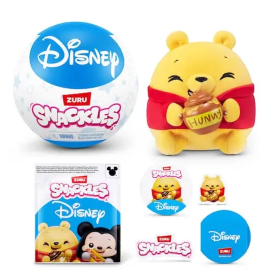 Snackles Disney&reg; 5" Plushie Blind Pack {6}