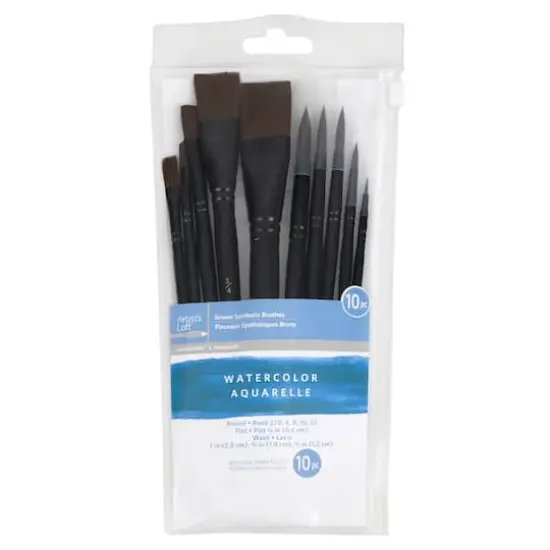 Necessities™ Synthetic 10 Piece Brush Set by Artist's Loft® {4}