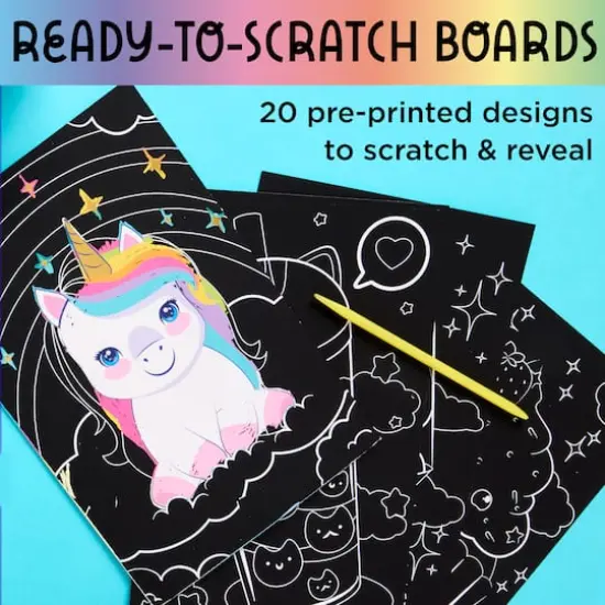 Creativity for Kids&reg; Deluxe Scratch Art Kit {5}