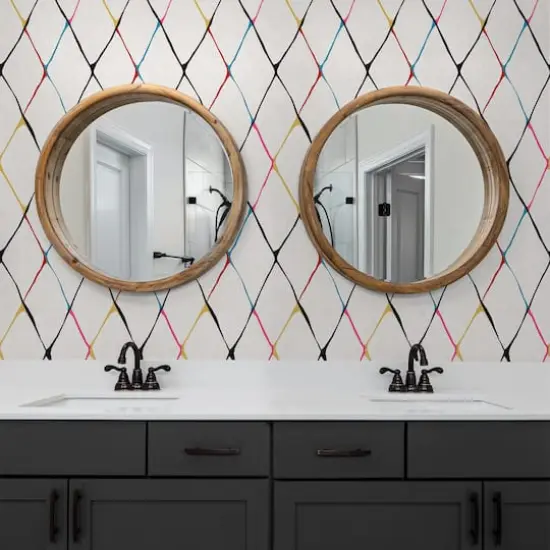 Surface Style Diamondlike Peel & Stick Wallpaper Prism {3}